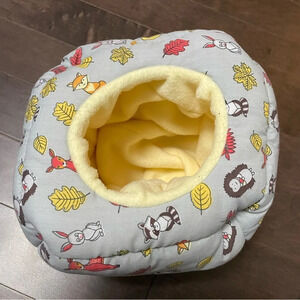 Hedgehog or Small Animal Fleece House 8x8 inch  cube